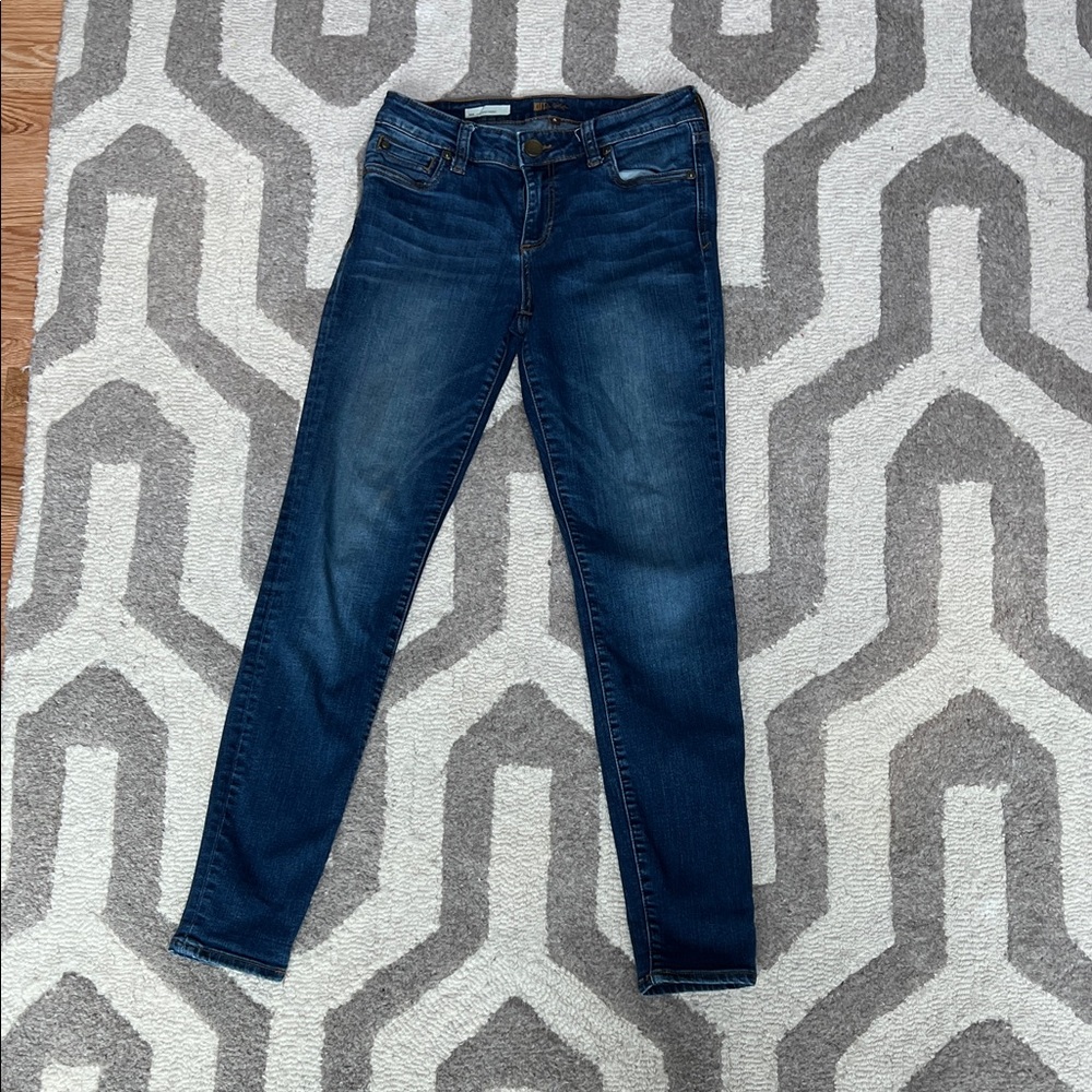 Kut from the Kloth MIA Toothpick Skinny Jeans - Dark